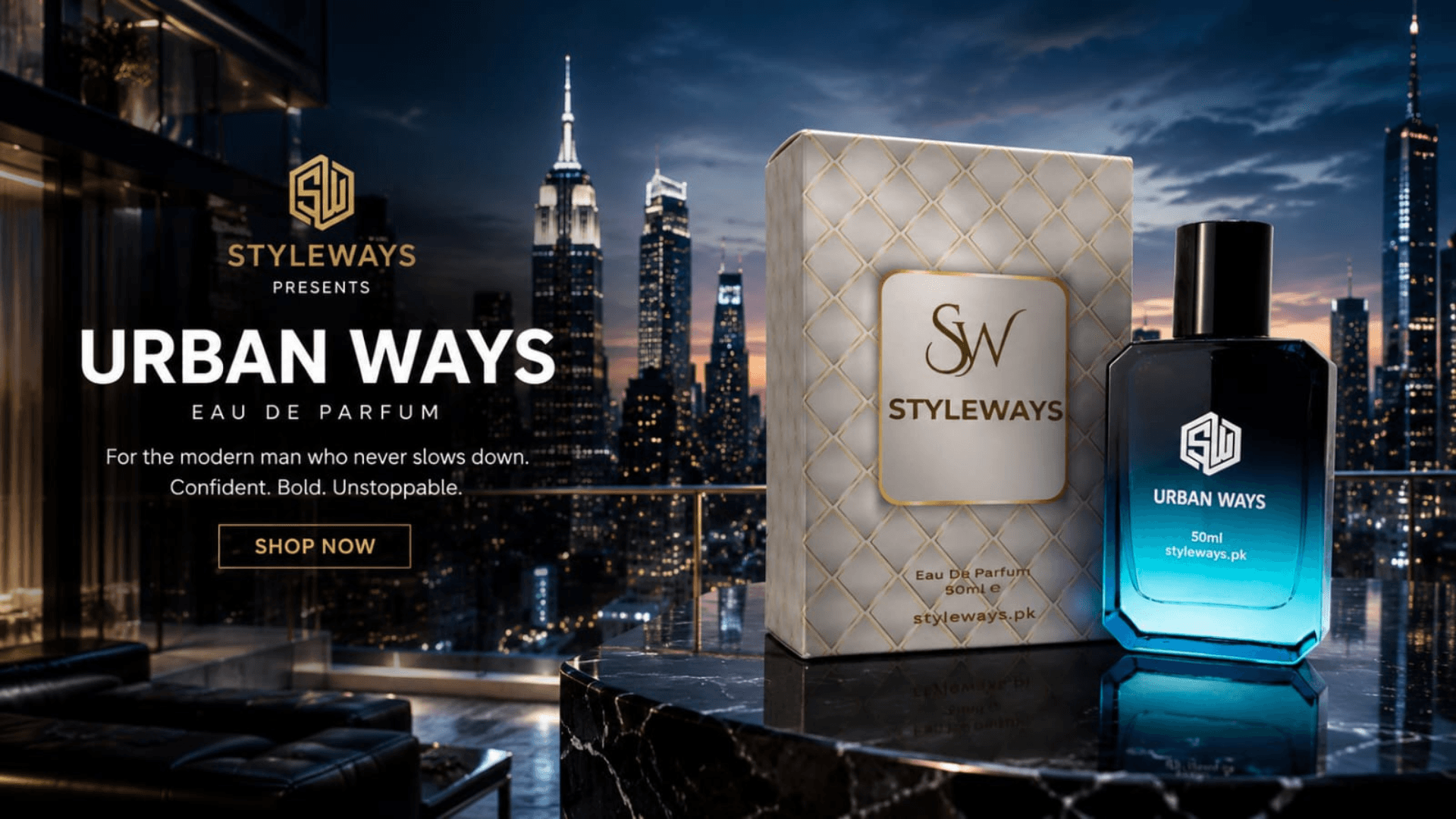 Urban Ways Premium Perfume Pakistan